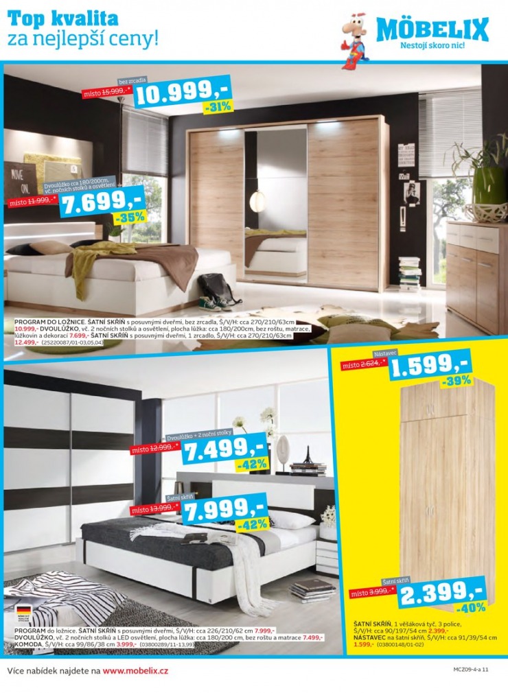 let�k Mobelix Aktu�ln� prospekt od 1.9.2014 strana 1