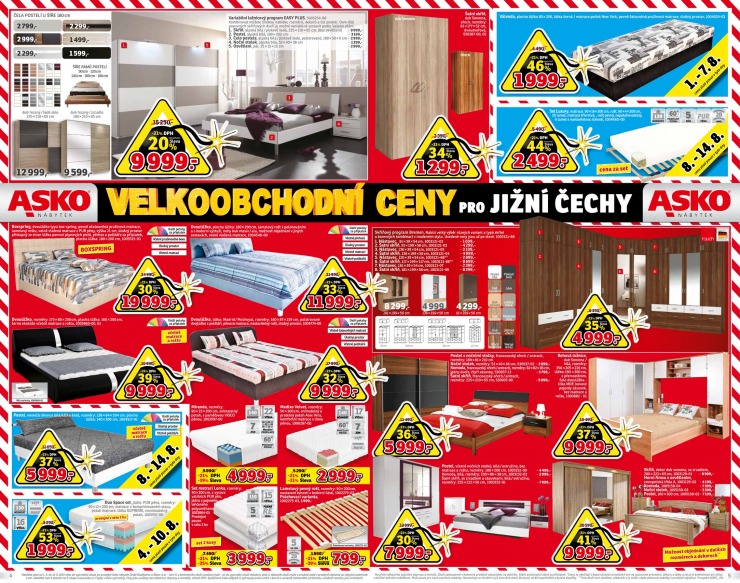 leták Asko nábytek Jižní Čechy od 1.9.2014 strana 1 leták Asko nábytek Jižní Čechy od 1.9.2014 strana 1