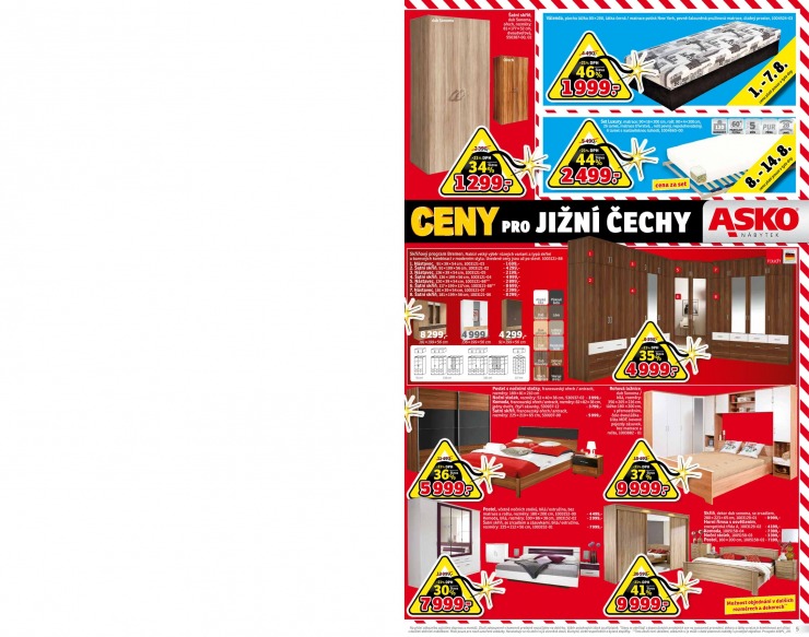 leták Asko nábytek Jižní Čechy od 1.9.2014 strana 1 leták Asko nábytek Jižní Čechy od 1.9.2014 strana 1