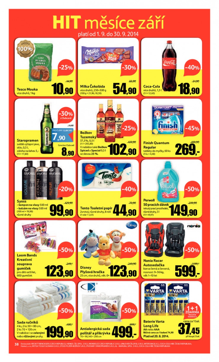 let�k Tesco velk� hypermarkety od 3.9.2014 strana 1