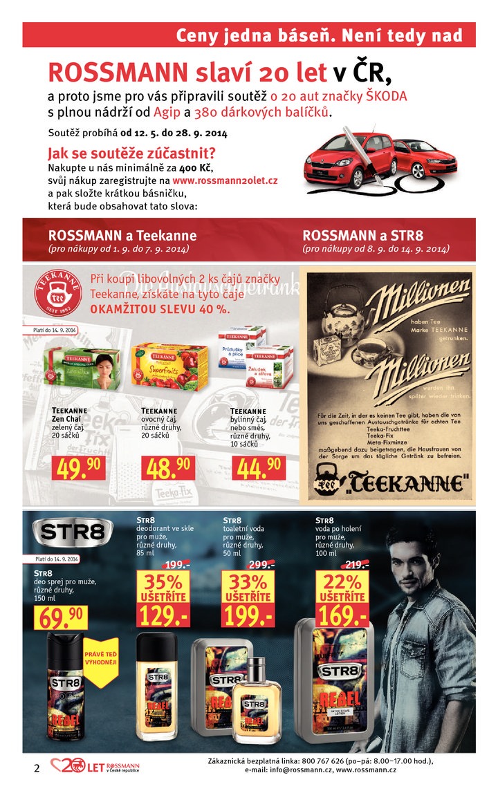 leták Rossmann Leták od 1.9.2014 strana 1 leták Rossmann Leták od 1.9.2014 strana 1