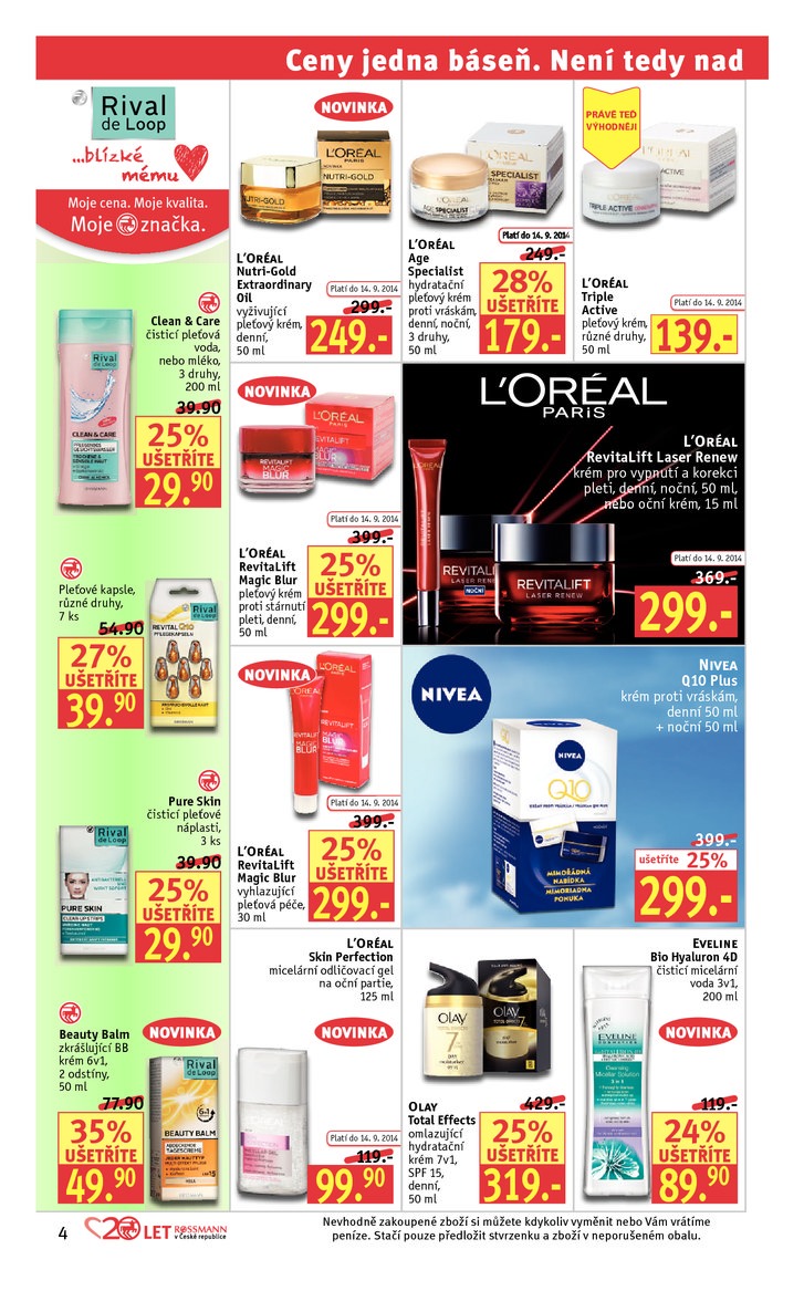 let�k Rossmann Let�k od 1.9.2014 strana 1