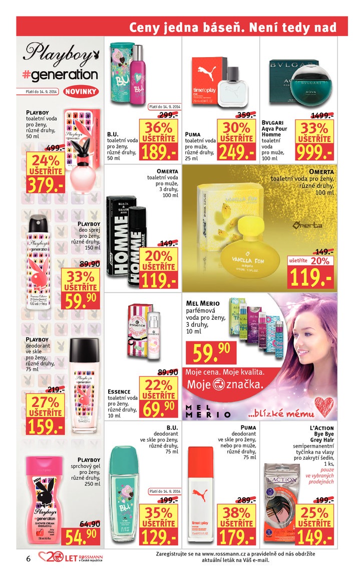 let�k Rossmann Let�k od 1.9.2014 strana 1
