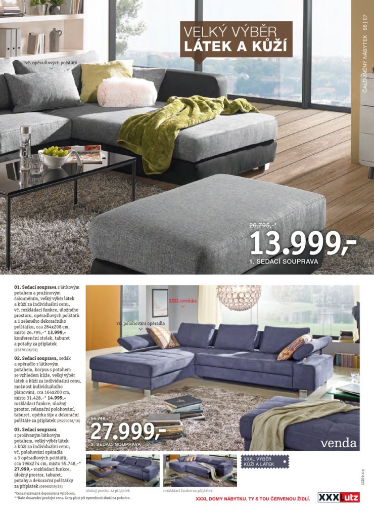 let�k XXXLutz Sedac� soupravy od 1.9.2014 strana 1