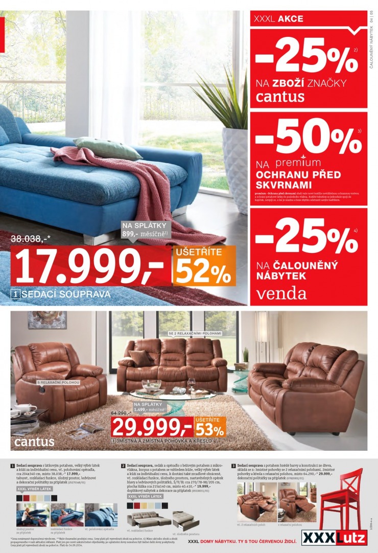 let�k XXXLutz N�bytek od 1.9.2014 strana 1