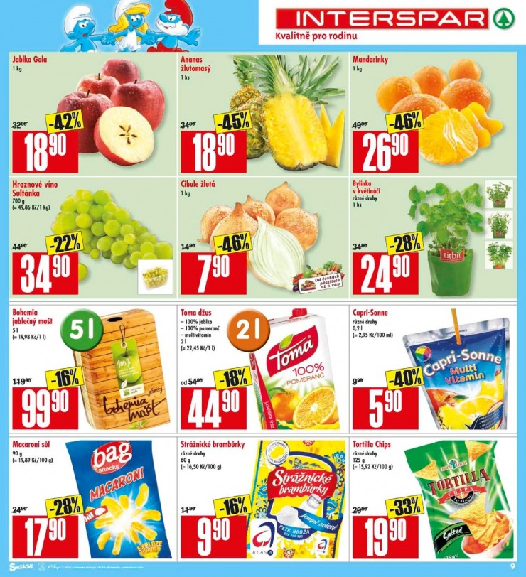 leták Interspar Akční nabídka od 3.9.2014 strana 1 leták Interspar Akční nabídka od 3.9.2014 strana 1