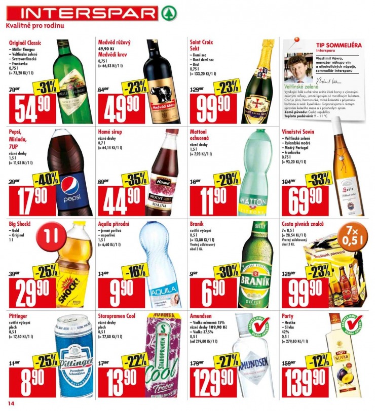 leták Interspar Akční nabídka od 3.9.2014 strana 1 leták Interspar Akční nabídka od 3.9.2014 strana 1