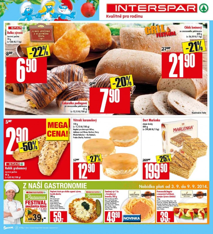 leták Interspar Akční nabídka od 3.9.2014 strana 1 leták Interspar Akční nabídka od 3.9.2014 strana 1
