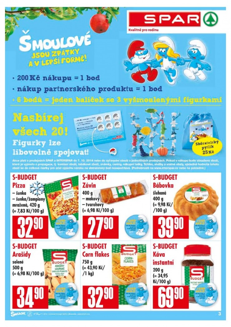 leták Interspar nabídka Spar od 3.9.2014 strana 1 leták Interspar nabídka Spar od 3.9.2014 strana 1