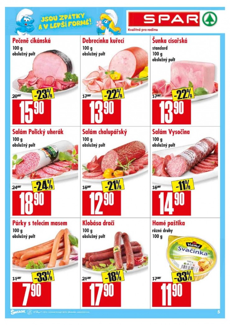 leták Interspar nabídka Spar od 3.9.2014 strana 1 leták Interspar nabídka Spar od 3.9.2014 strana 1