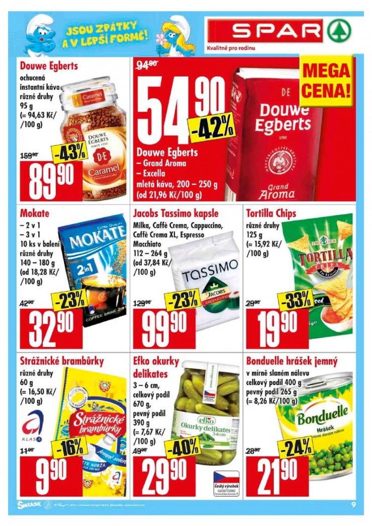 leták Interspar nabídka Spar od 3.9.2014 strana 1 leták Interspar nabídka Spar od 3.9.2014 strana 1