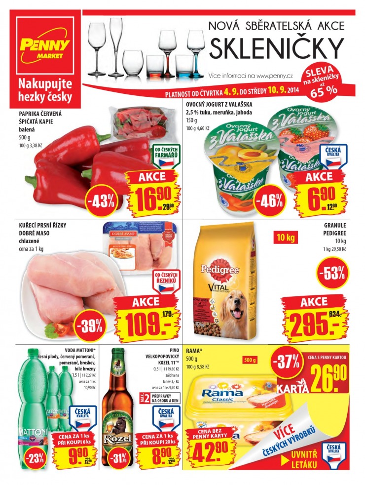 leták Penny Aktuální nabídka od 4.9.2014 strana 1 leták Penny Aktuální nabídka od 4.9.2014 strana 1