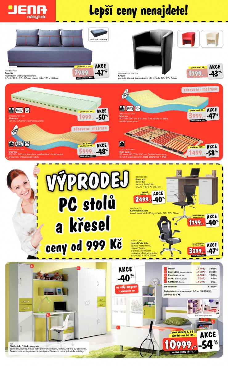 let�k Jena n�bytek Aktu�ln� let�k od 3.9.2014 strana 1