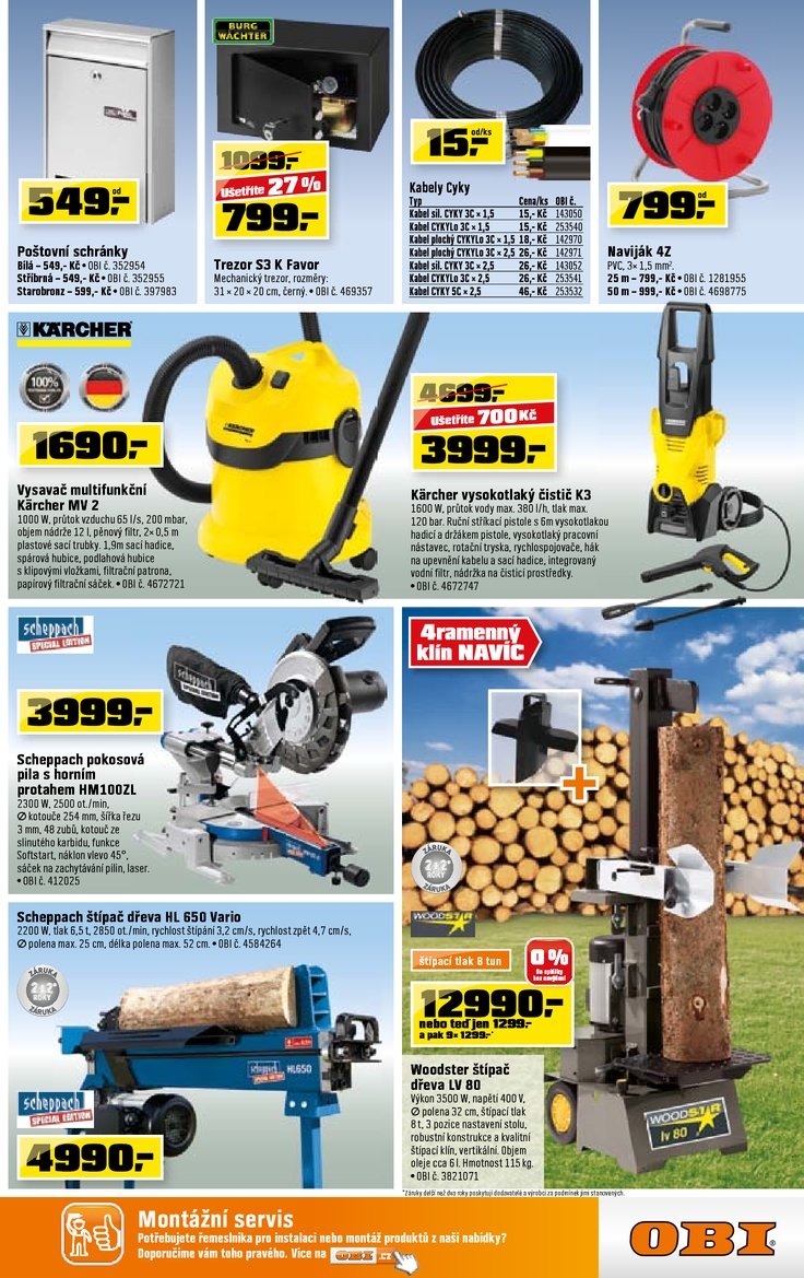 leták OBI Aktuální leták od 4.9.2014 strana 1 leták OBI Aktuální leták od 4.9.2014 strana 1