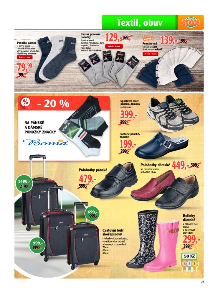 leták Globus Naše noviny od 4.9.2014 strana 1 leták Globus Naše noviny od 4.9.2014 strana 1