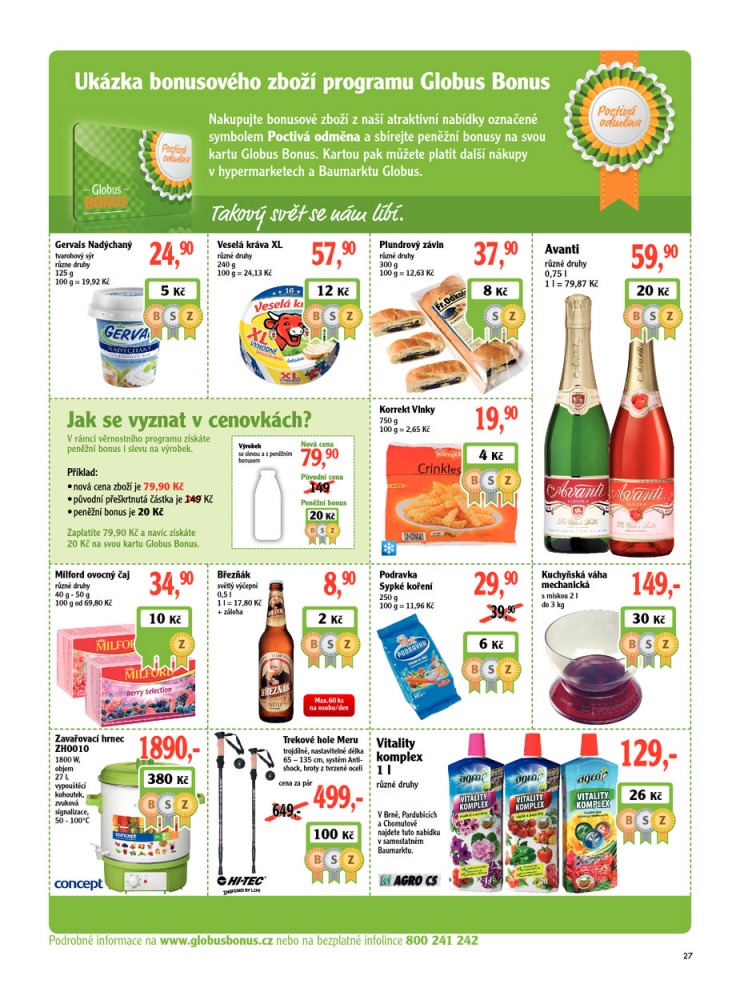 leták Globus Naše noviny od 4.9.2014 strana 1 leták Globus Naše noviny od 4.9.2014 strana 1