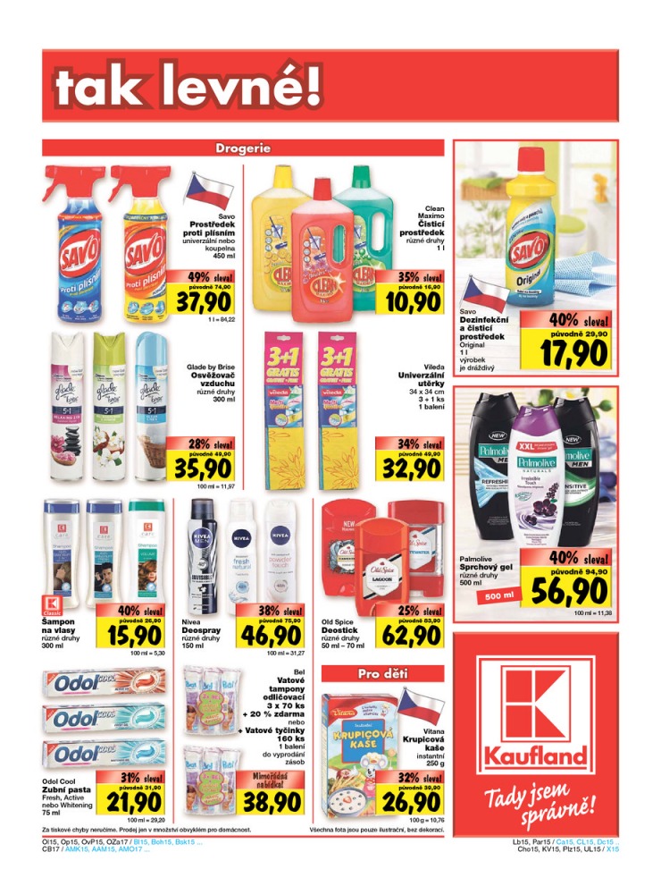 let�k Kaufland Aktu�ln� nab�dka od 4.9.2014 strana 1