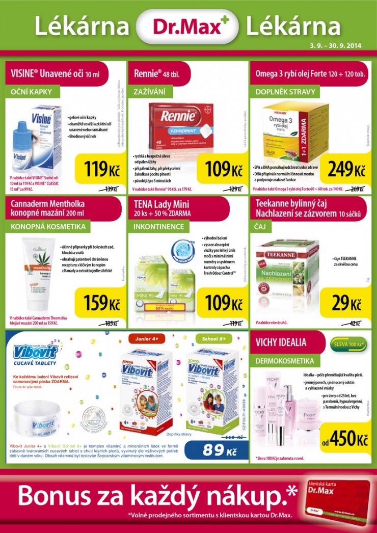 let�k Dr. Max l�k�rna Aktu�ln� let�k od 3.9.2014 strana 1