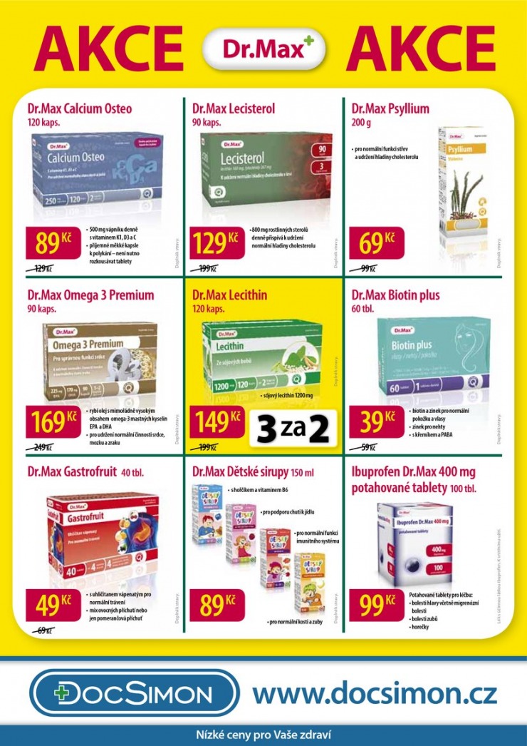leták Dr. Max lékárna Aktuální leták od 3.9.2014 strana 1 leták Dr. Max lékárna Aktuální leták od 3.9.2014 strana 1
