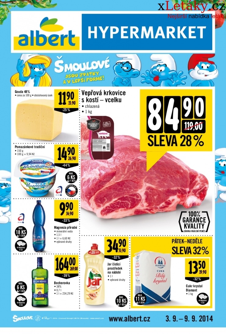 leták Albert Hypermarket leták strana 1 leták Albert Hypermarket leták strana 1