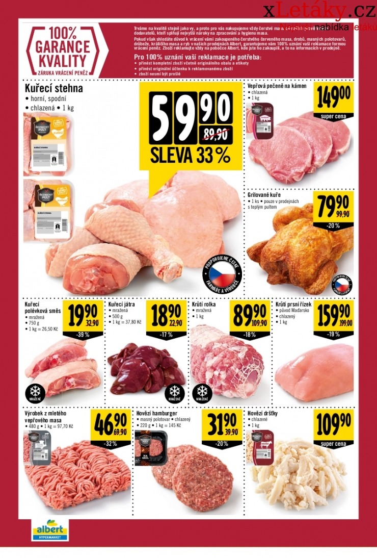 leták Albert Hypermarket leták strana 1 leták Albert Hypermarket leták strana 1