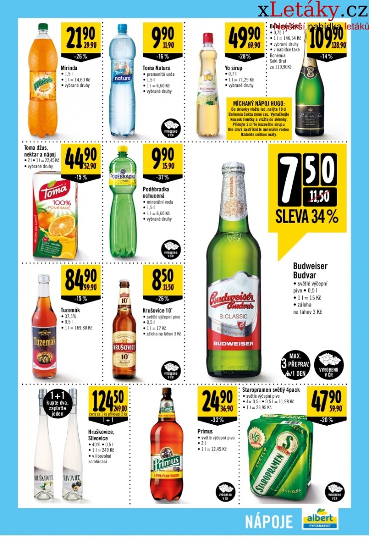 leták Albert Hypermarket leták strana 1 leták Albert Hypermarket leták strana 1