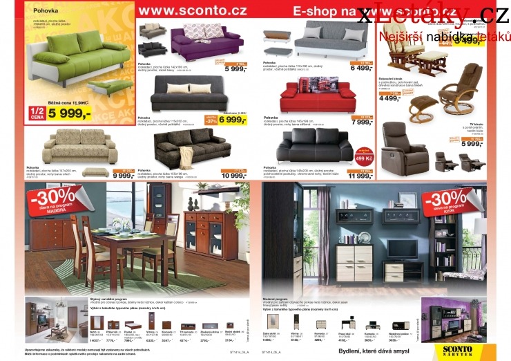 leták Sconto nábytek leták strana 1 leták Sconto nábytek leták strana 1