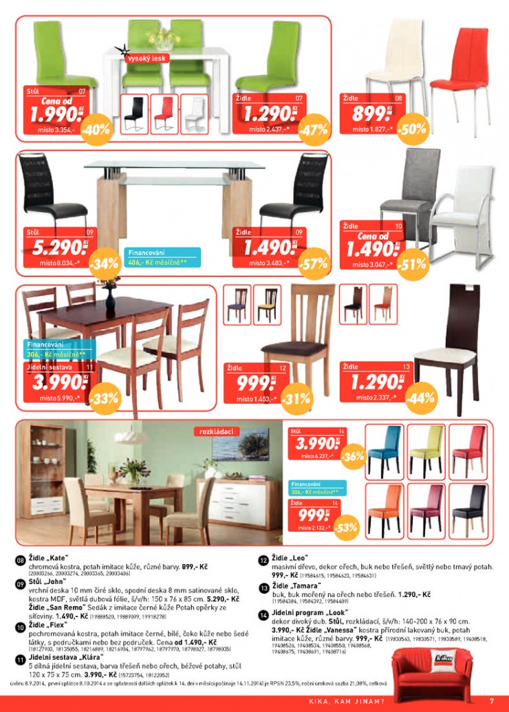 leták Kika Aktuální leták od 8.9.2014 strana 1 leták Kika Aktuální leták od 8.9.2014 strana 1