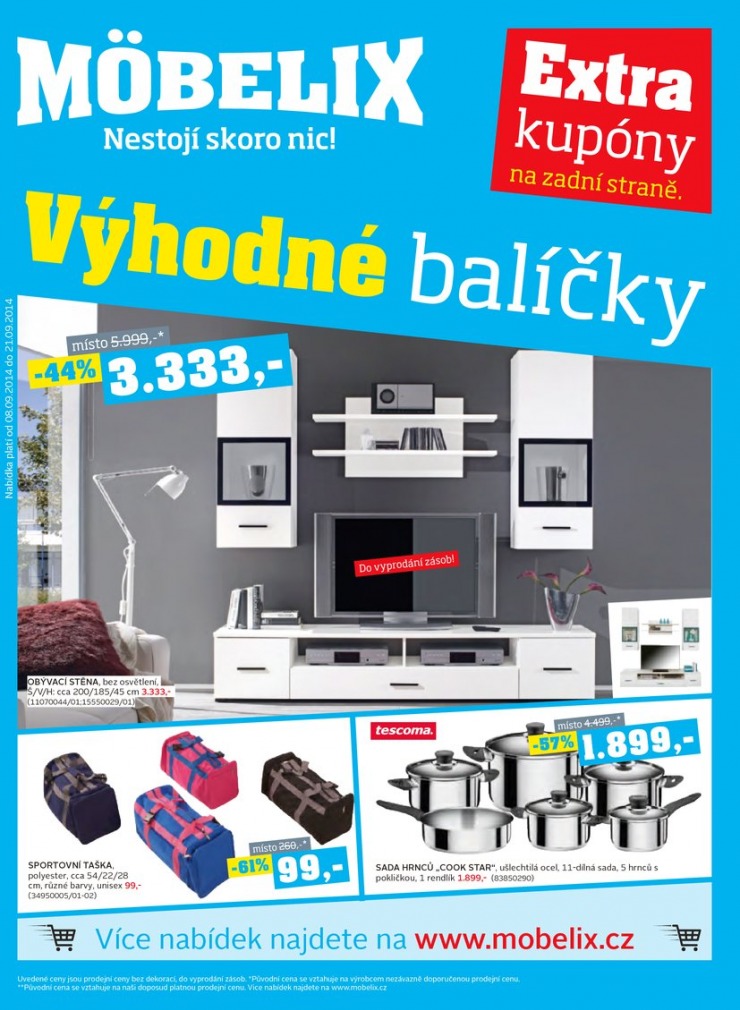 letk Mobelix Aktuln prospekt od 8.9.2014 strana 1