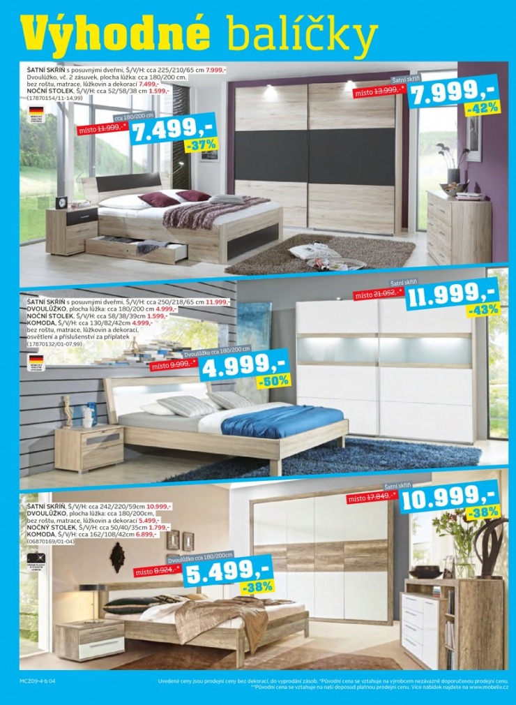 let�k Mobelix Aktu�ln� prospekt od 8.9.2014 strana 1