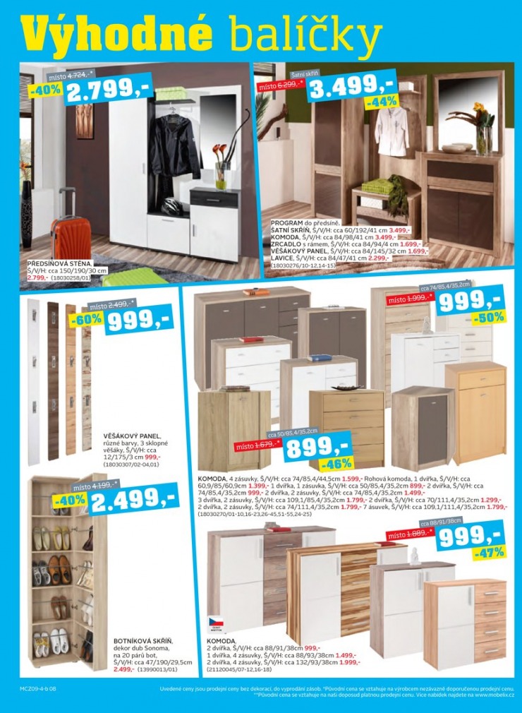 let�k Mobelix Aktu�ln� prospekt od 8.9.2014 strana 1