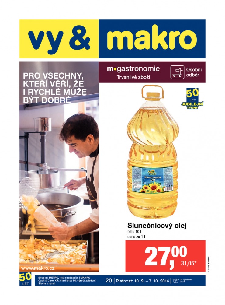 letk Makro Gastronomie trvanliv zbo od 10.9.2014 strana 1