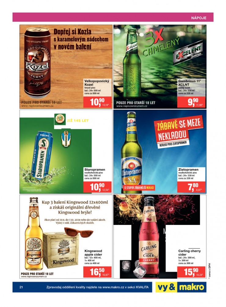 let�k Makro Gastronomie trvanliv� zbo�� od 10.9.2014 strana 1