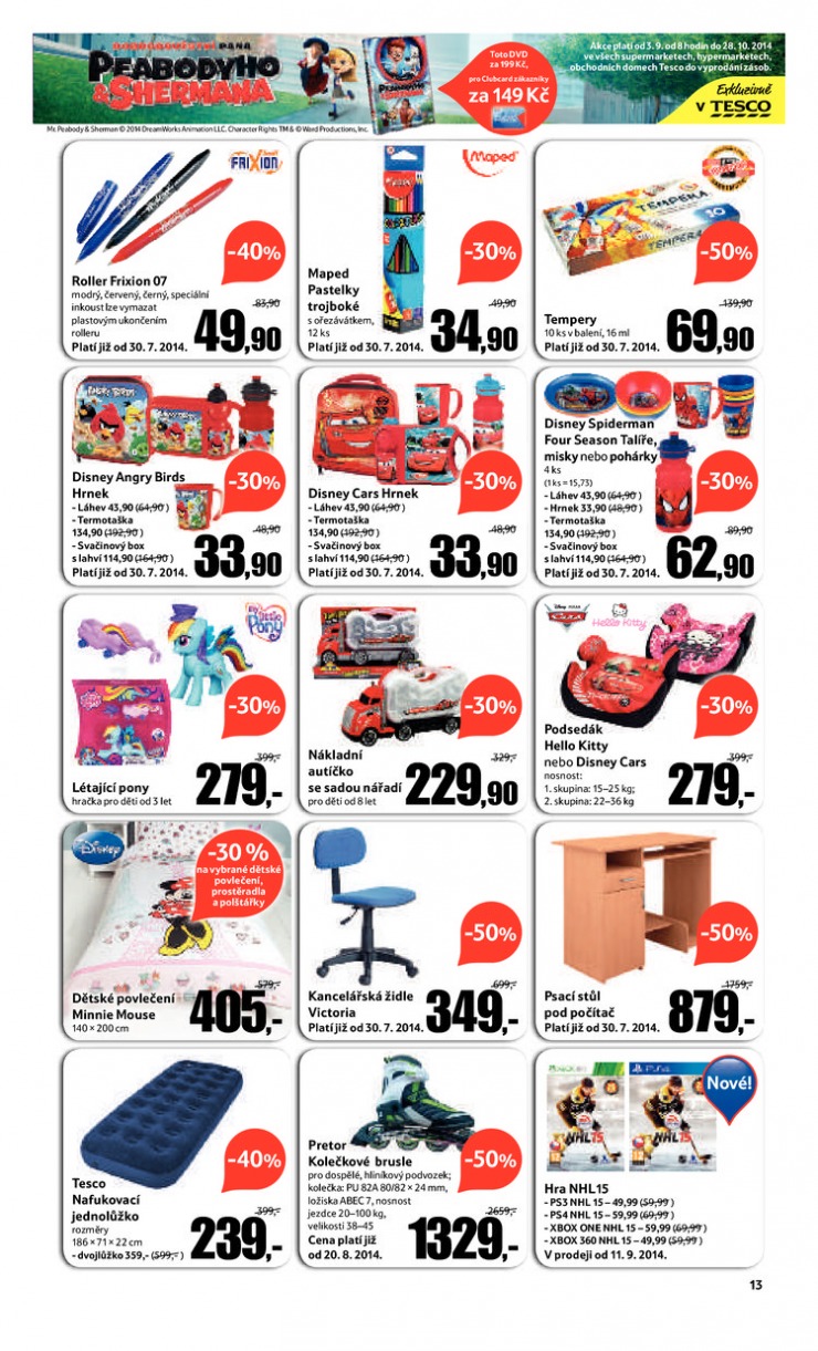 leták Tesco OD od 10.9.2014 strana 1 leták Tesco OD od 10.9.2014 strana 1