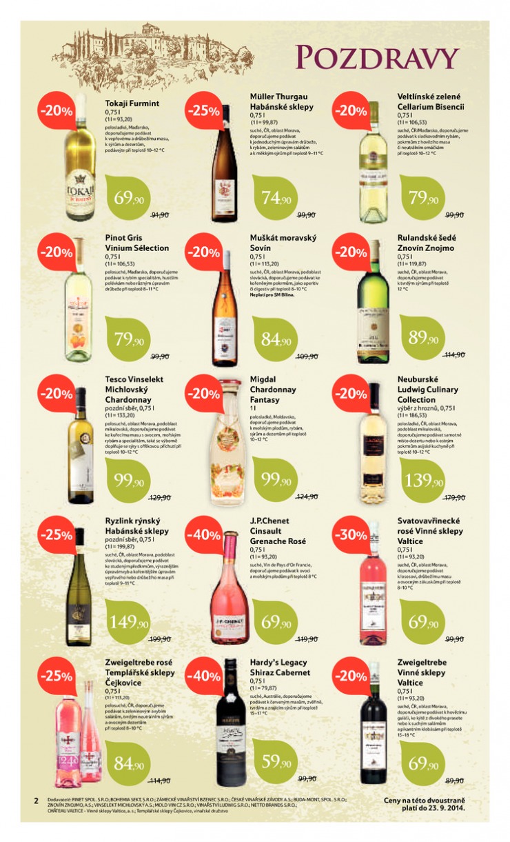 leták Tesco supermarkety od 10.9.2014 strana 1 leták Tesco supermarkety od 10.9.2014 strana 1