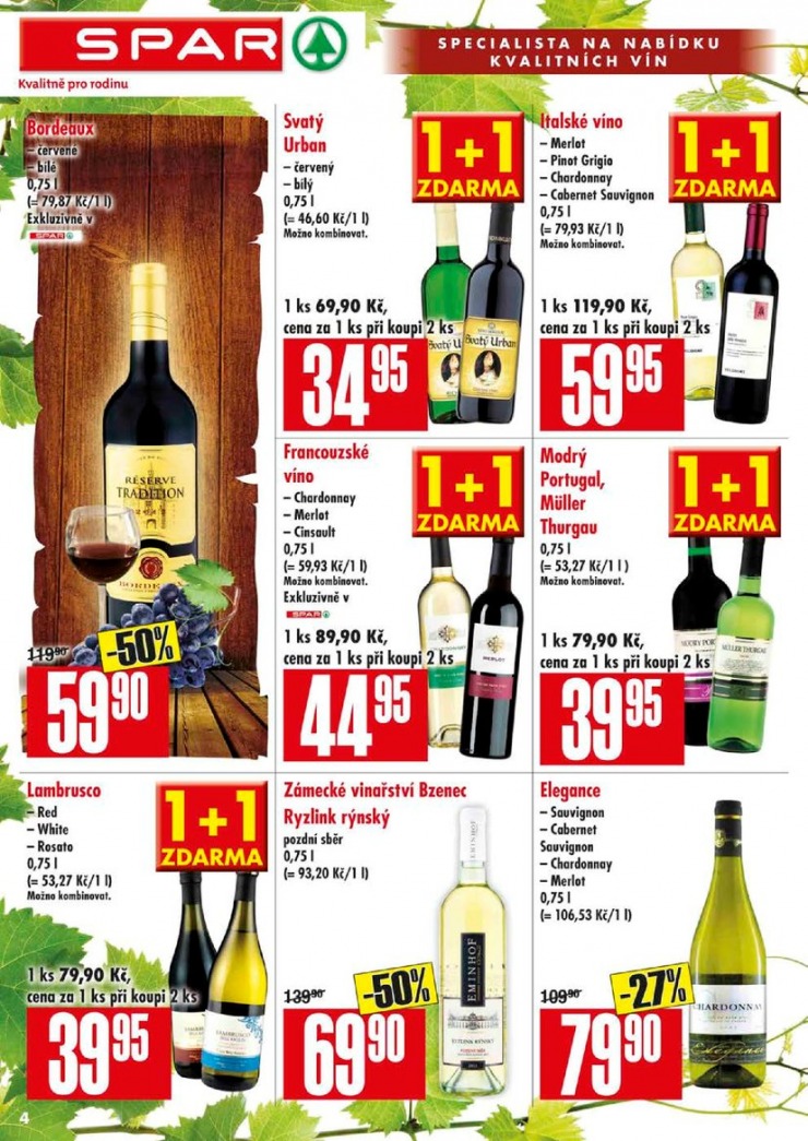 leták Interspar nabídka Spar od 10.9.2014 strana 1 leták Interspar nabídka Spar od 10.9.2014 strana 1
