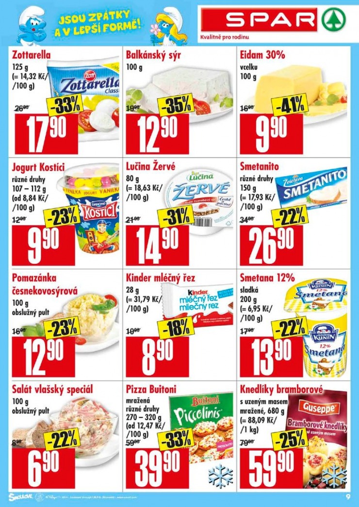 leták Interspar nabídka Spar od 10.9.2014 strana 1 leták Interspar nabídka Spar od 10.9.2014 strana 1