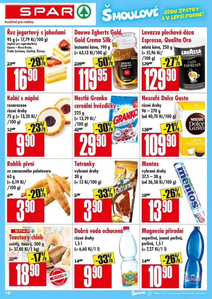leták Interspar nabídka Spar od 10.9.2014 strana 1 leták Interspar nabídka Spar od 10.9.2014 strana 1