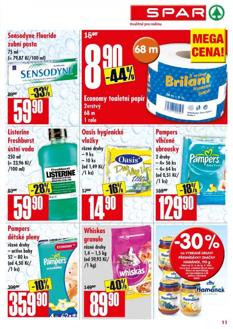 leták Interspar nabídka Spar od 10.9.2014 strana 1 leták Interspar nabídka Spar od 10.9.2014 strana 1
