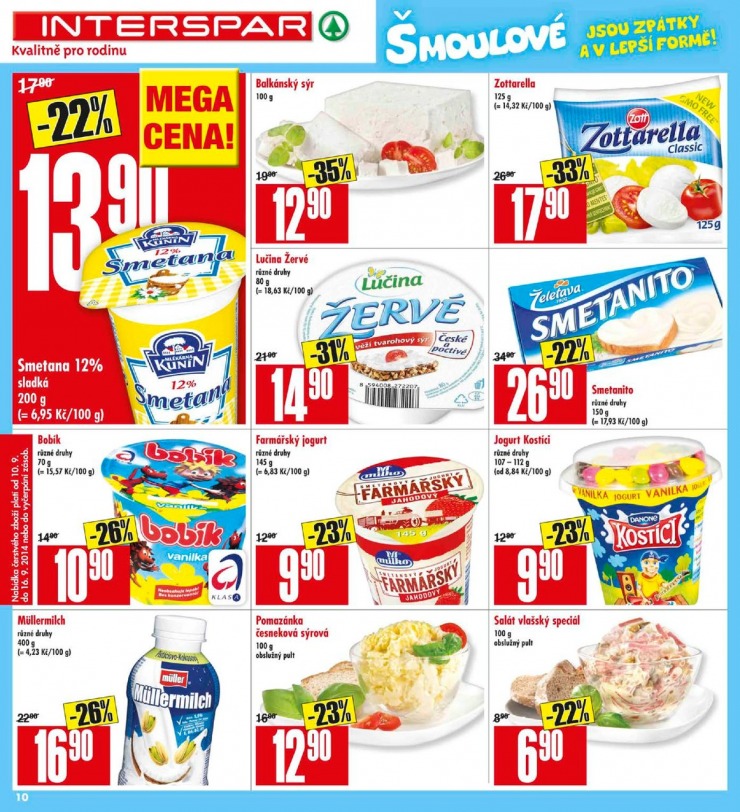 leták Interspar Akční nabídka od 10.9.2014 strana 1 leták Interspar Akční nabídka od 10.9.2014 strana 1