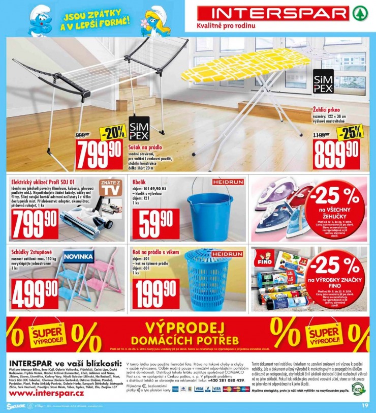 leták Interspar Akční nabídka od 10.9.2014 strana 1 leták Interspar Akční nabídka od 10.9.2014 strana 1