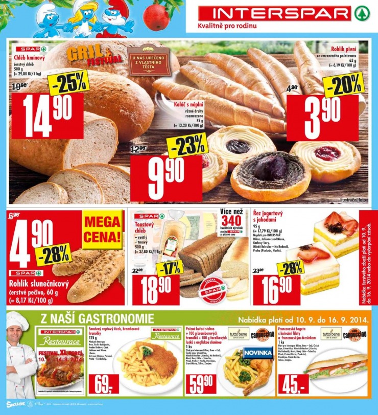 leták Interspar Akční nabídka od 10.9.2014 strana 1 leták Interspar Akční nabídka od 10.9.2014 strana 1