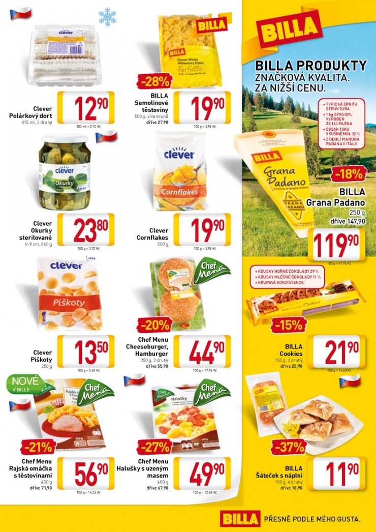 leták Billa velký od 10.9.2014 strana 1 leták Billa velký od 10.9.2014 strana 1