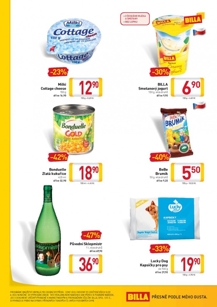 leták Billa speciální od 10.9.2014 strana 1 leták Billa speciální od 10.9.2014 strana 1