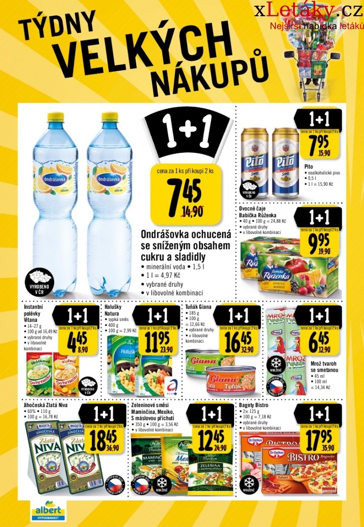 leták Albert Hypermarket leták strana 1 leták Albert Hypermarket leták strana 1