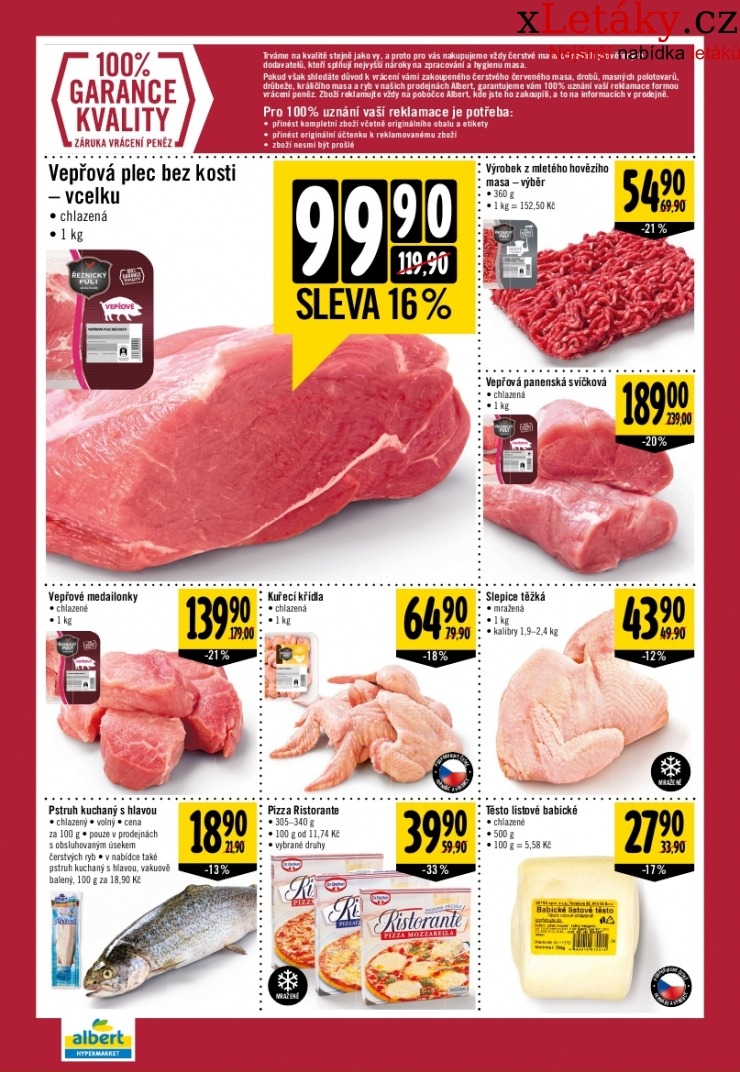 leták Albert Hypermarket leták strana 1 leták Albert Hypermarket leták strana 1