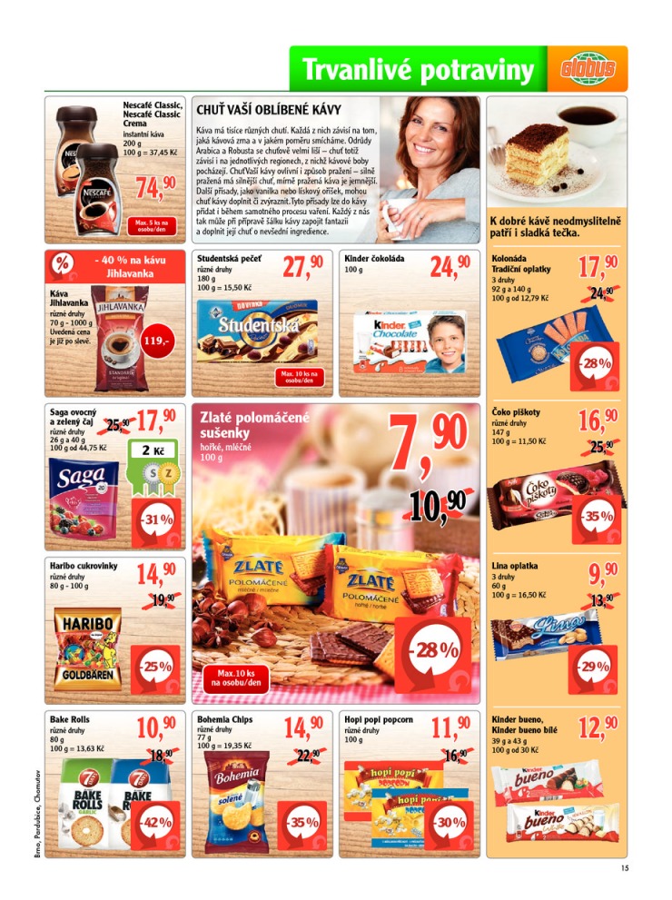 leták Globus Naše noviny od 11.9.2014 strana 1 leták Globus Naše noviny od 11.9.2014 strana 1