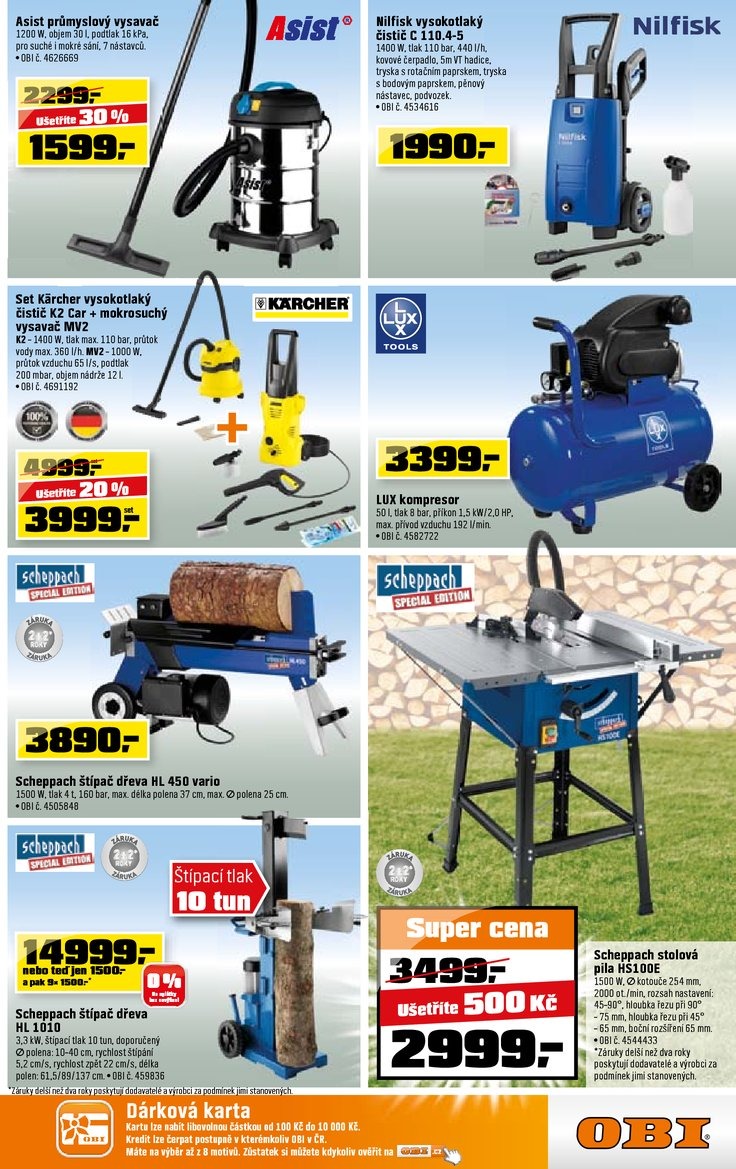 leták OBI Aktuální leták od 11.9.2014 strana 1 leták OBI Aktuální leták od 11.9.2014 strana 1