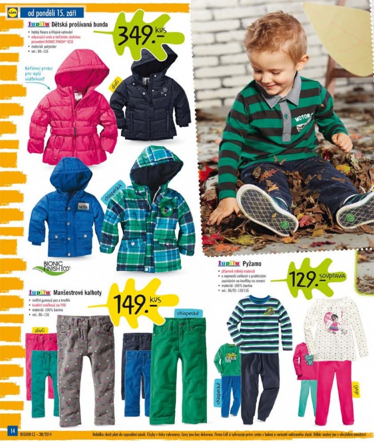 leták Lidl Akční nabídka od 15.9.2014 strana 1 leták Lidl Akční nabídka od 15.9.2014 strana 1