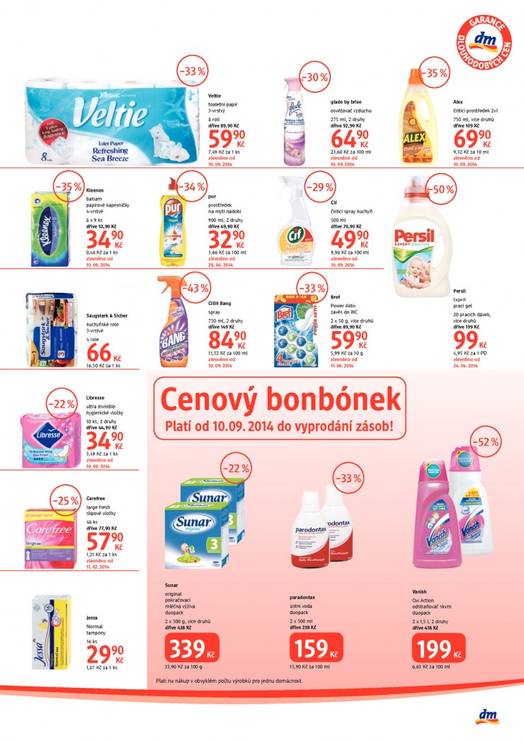 leták DM drogerie Journal od 10.9.2014 strana 1 leták DM drogerie Journal od 10.9.2014 strana 1